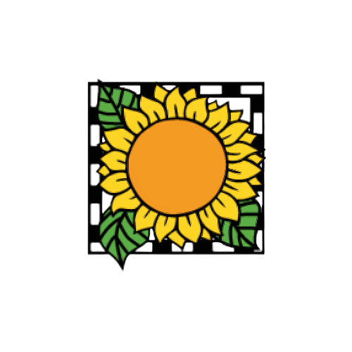 Alameda Family Chiropractic sunflower logo